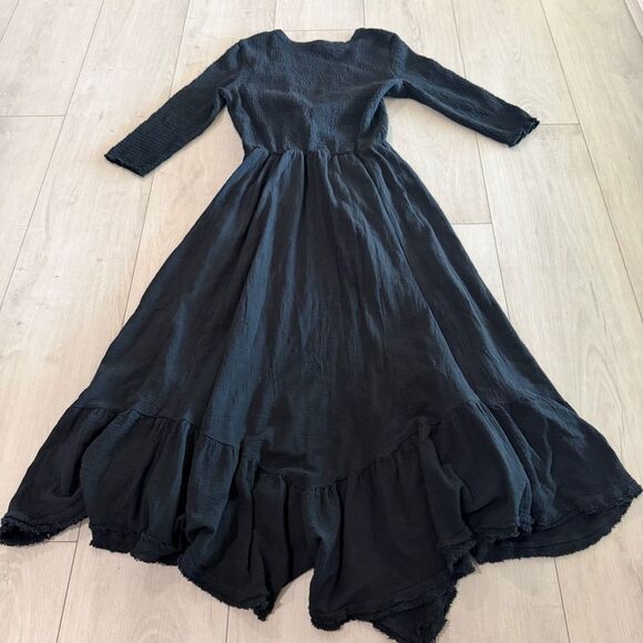 Free people womens black dress size L - Picture 7 of 9